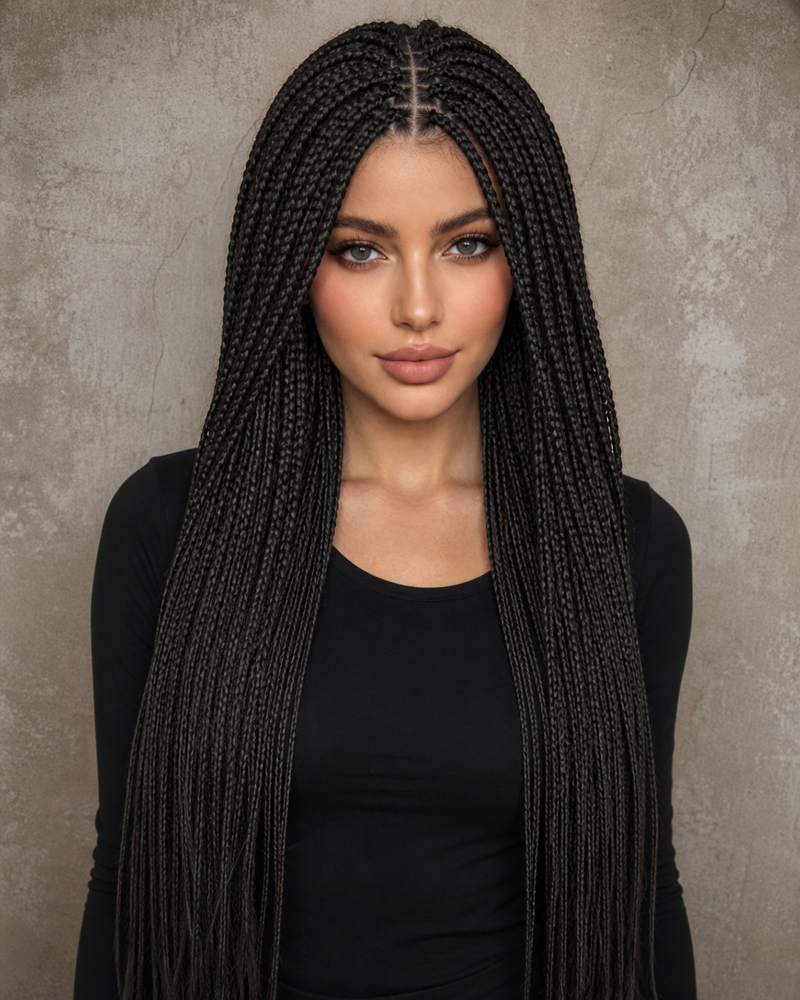 Midnight Onyx | Ultra-Long Box Braided Wig