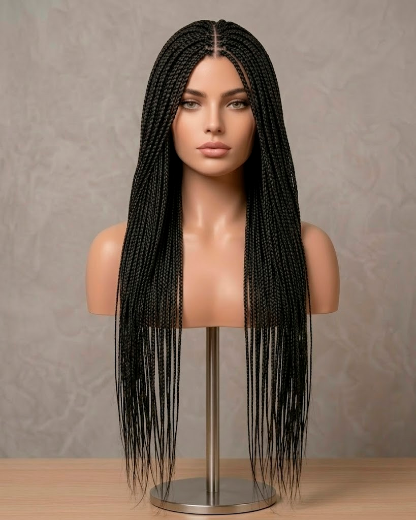 Midnight Onyx | Ultra-Long Box Braided Wig