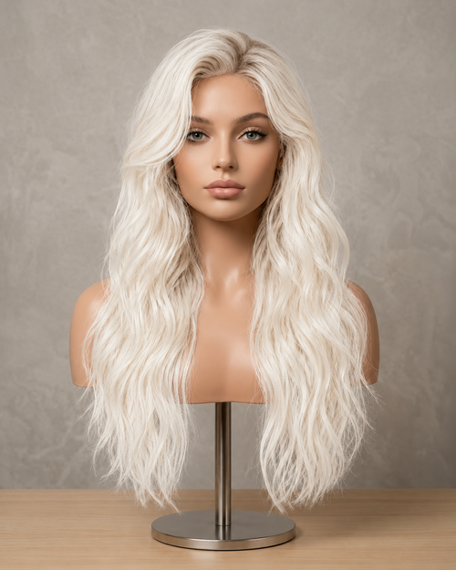 Arctic Smoke | Ultra-Long Straight Ombre Wig