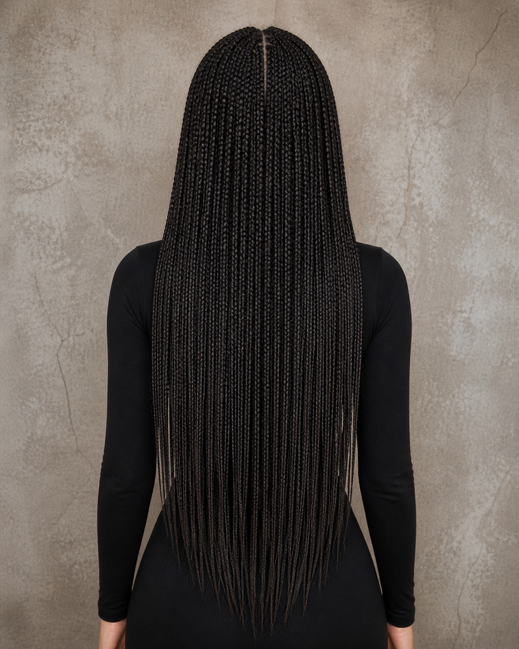 Midnight Onyx | Ultra-Long Box Braided Wig