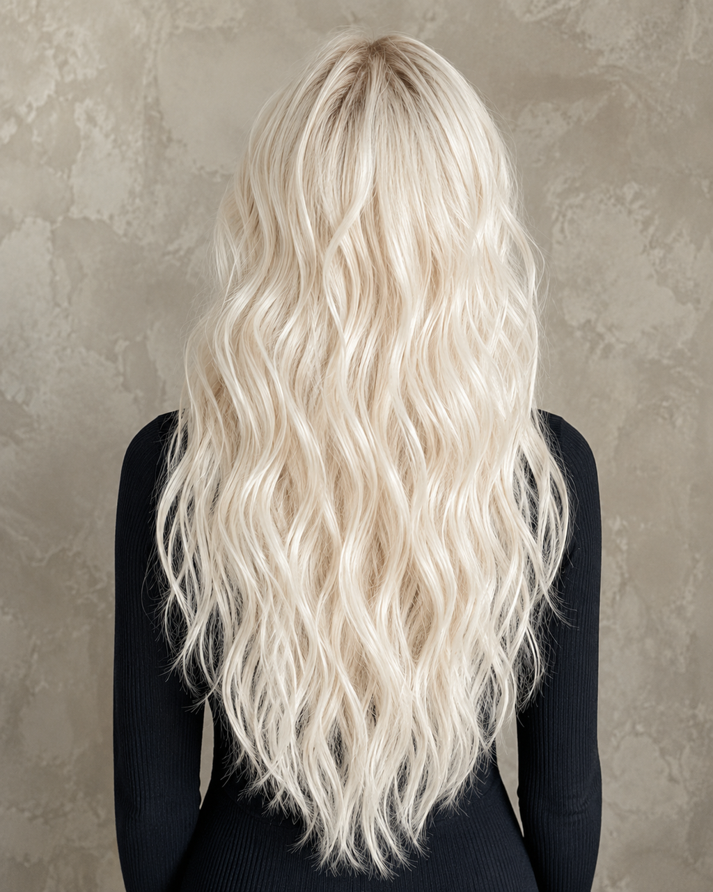 Arctic Smoke | Ultra-Long Straight Ombre Wig