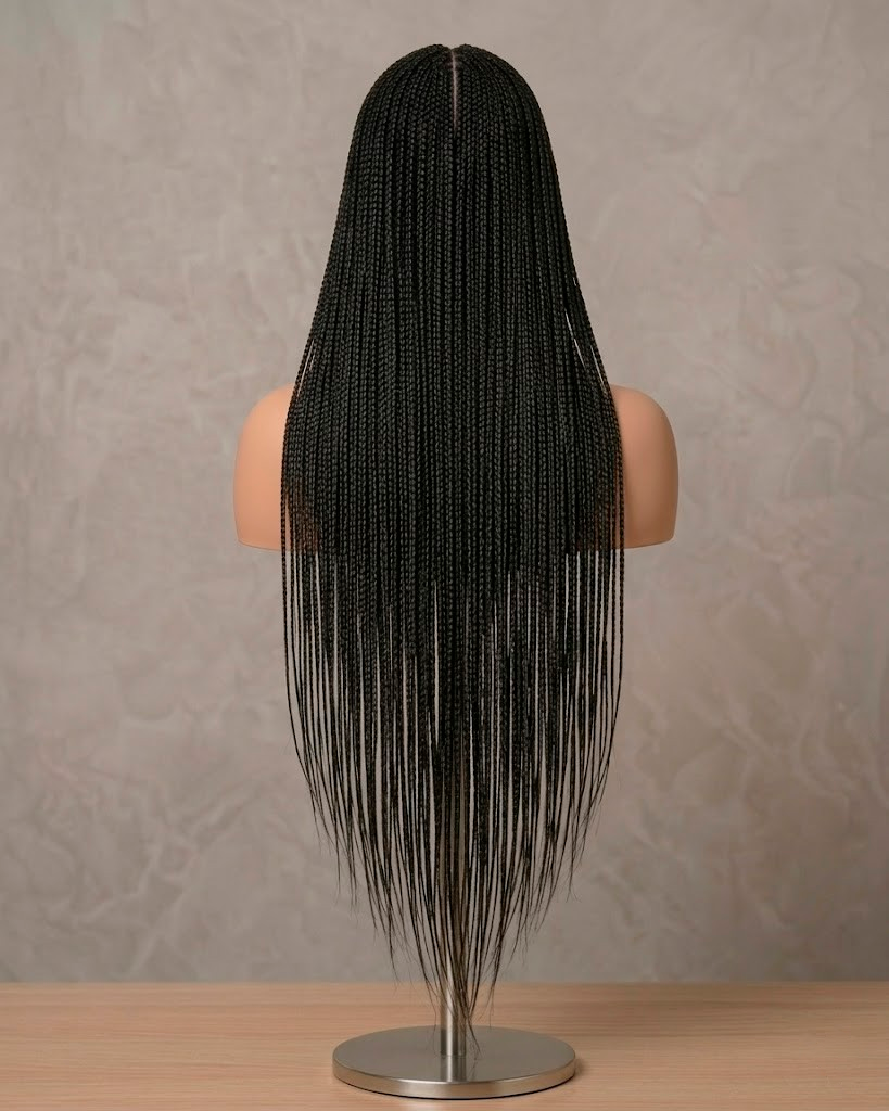Midnight Onyx | Ultra-Long Box Braided Wig