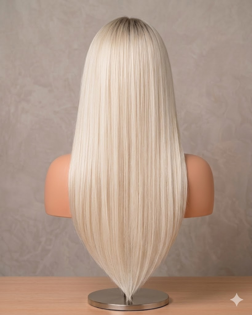 Pearl Frost | Ultra-Long Sleek Straight Wig