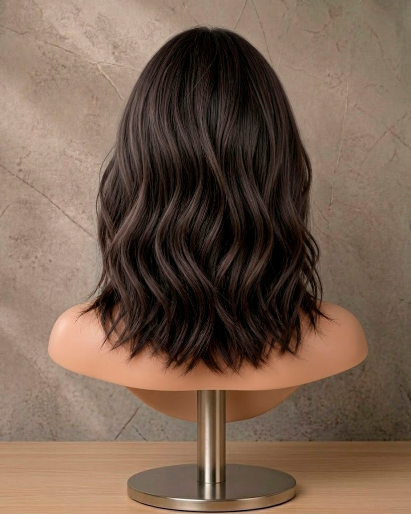 Earth Velvet | Mid-Length Layered Wavy Wig