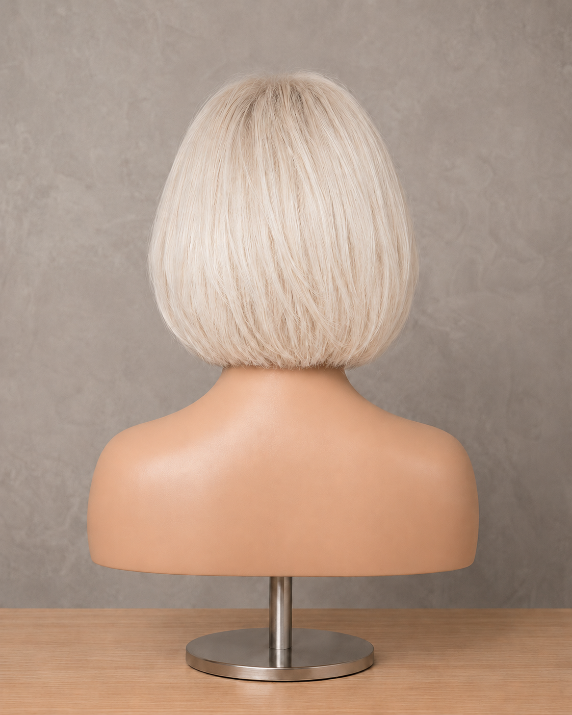 Cloud Velvet | Voluminous Platinum Layered Bob Wig